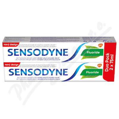 Sensodyne Fluoride zubn pasta 2x75ml
