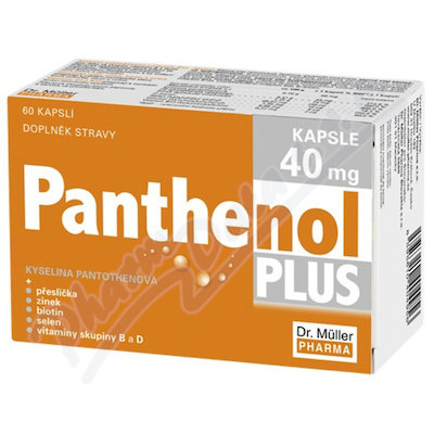 Panthenol PLUS 40mg cps.60 Dr.Mller