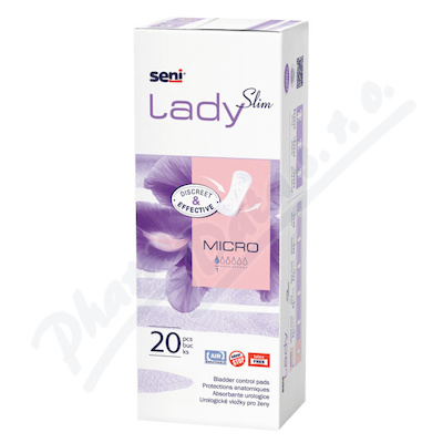 Seni Lady Slim Micro inkontinenn vloky 20ks