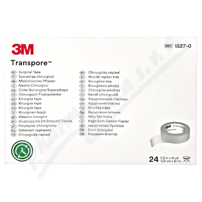 3M Transpore transp.nplast 1.25cmx9.15m 24ks