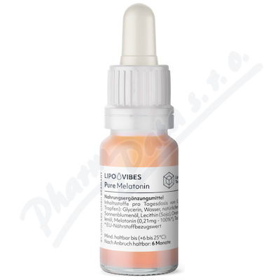 Lipovibes Pure Melatonin 10ml