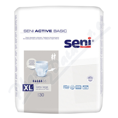 Seni Active Basic Extra Large ink.plen.kalhot.30ks