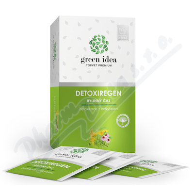 Green idea aj bylinn Detoxiregen 20x1.5g