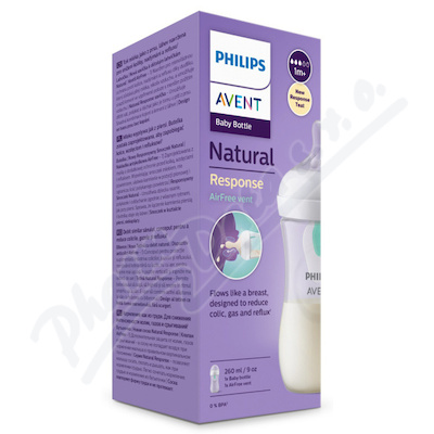 Philips AVENT Lhev Nat.Resp.vent.AF 260ml 1m+