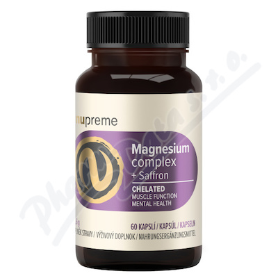 Magnesium + afrn chelt cps.60 NUPREME