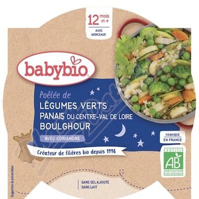 BABYBIO veer.menu zele-pastin-boulghour 12m+ 230g