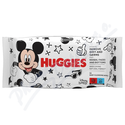 HUGGIES Mickey Mouse vlhen ubrousky 56ks