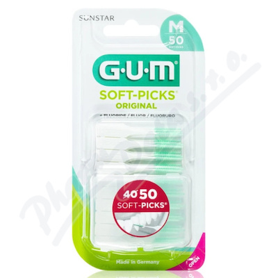 GUM Soft-Picks mezizub.kartáček gumový Medium 50ks