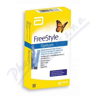 FreeStyle Optium testovac prouky 50ks