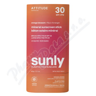 ATTITUDE Ochran.tyin.tlo Orang.Blossom SPF30 60g