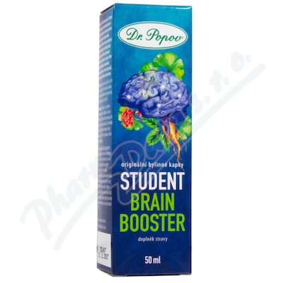 Dr.Popov Kapky bylinn Student-Brain booster 50ml