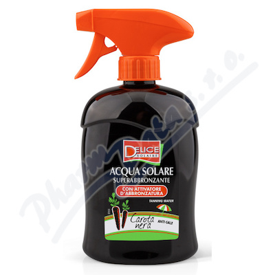 Delice Solaire opalovac voda s ernou mrkv 500ml