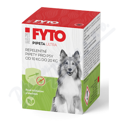 PET FYTO PIPETA ULTRA pes 10-20kg 3x10ml