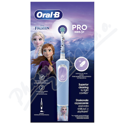 Oral-B Frozen Pro Kids 3+ elektrick kartek