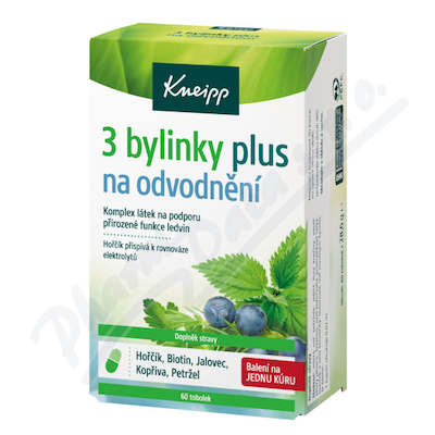 Kneipp 3 bylinky plus na odvodnn tob.60