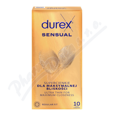 DUREX Sensual prezervativ 10ks