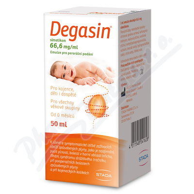 Degasin simetikon 66.6mg-ml emulze nadmn 50ml