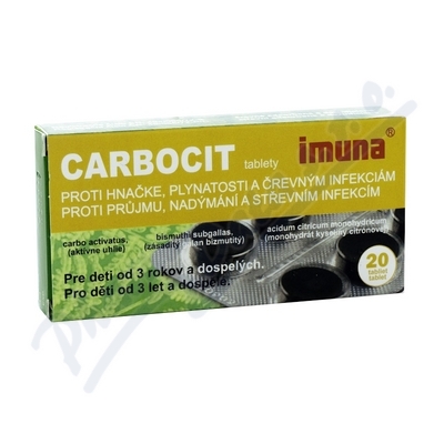 Carbocit 320mg-25mg-3mg tbl.nob.20