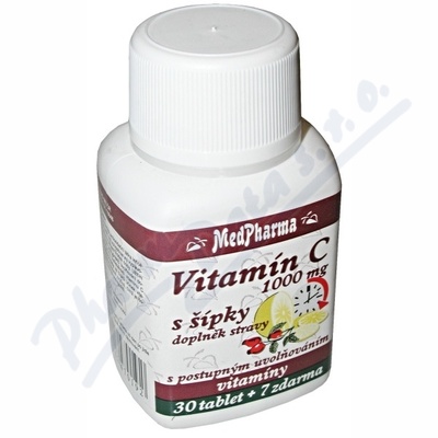 MedPharma Vitamn C 1000mg s pky tbl.37 prod..