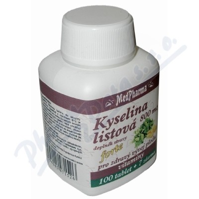 MedPharma Kyselina listov 800mcg tbl.107